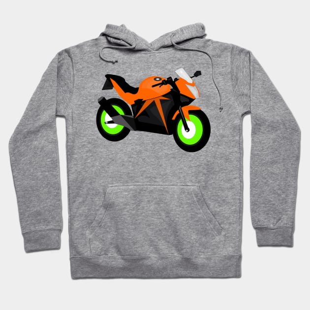 Sports Engine Hoodie by momomoma